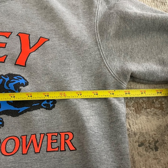 Obey “Equality & Power” Crewneck Pullover — Gray (Size Small) - Picture 4 of 6